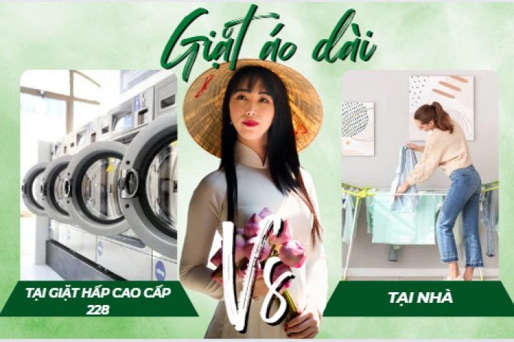 Việc giặt hấp áo dài tại tiệm hay giặt ở nhà có những ưu điểm và nhược điểm riêng.