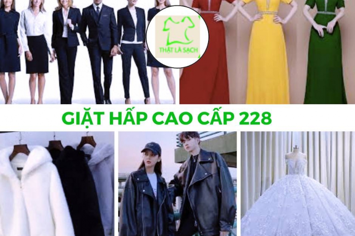 Giặt hấp cao cấp 228 - Dịch vụ giặt hấp/ủi chuyên nghiệp và tiện lợi