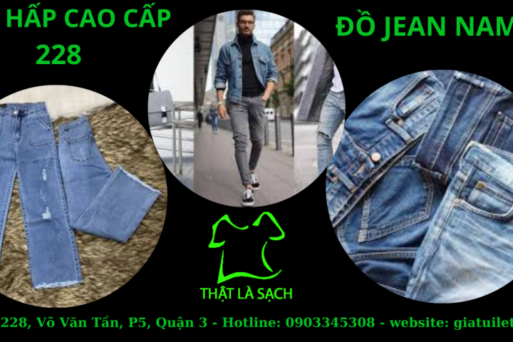 Chúng tôi cung cấp dịch vụ giặt và hấp quần áo Jean