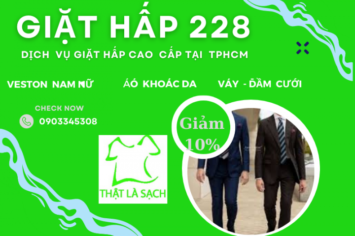 Dịch vụ Giặt hấp đồ vest nam nữ cao cấp tại tphcm