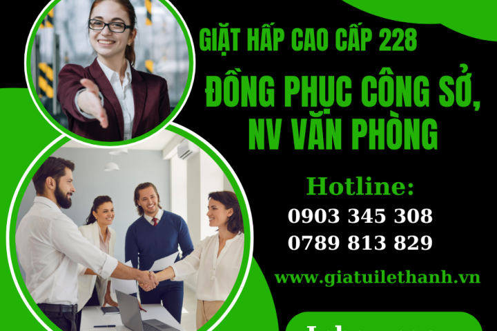 Giặt hấp đồng phục văn phòng - Giải pháp tối ưu cho công ty của bạn